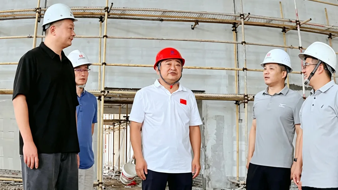 【集团动态】 集团领导赴一线督导项目建设、调研生产运营
