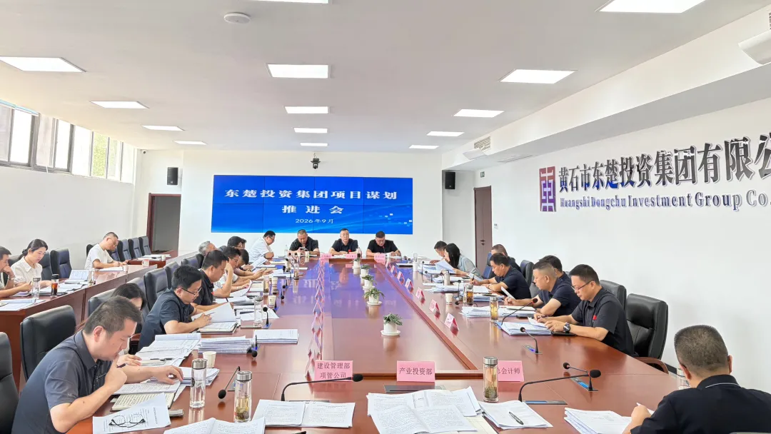 项目为王强根基 真抓实干促转型 | 东楚投资集团召开项目谋划推进会议